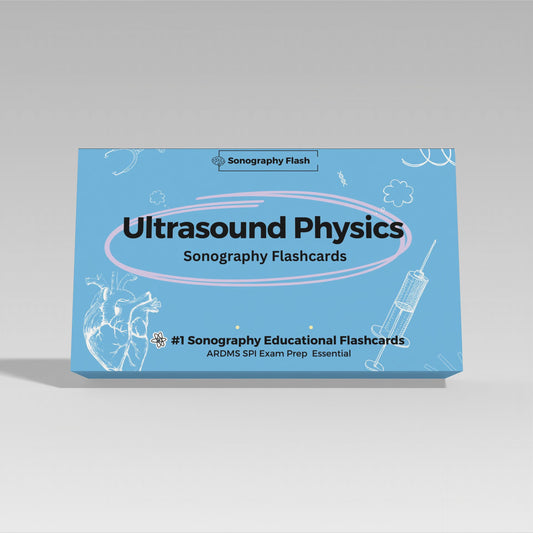 Ultrasound Physics Flashcards | Sonography Student Success Kit | ARDMS SPI  Prep Essentials